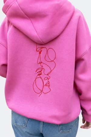 hoodie me qendisje
